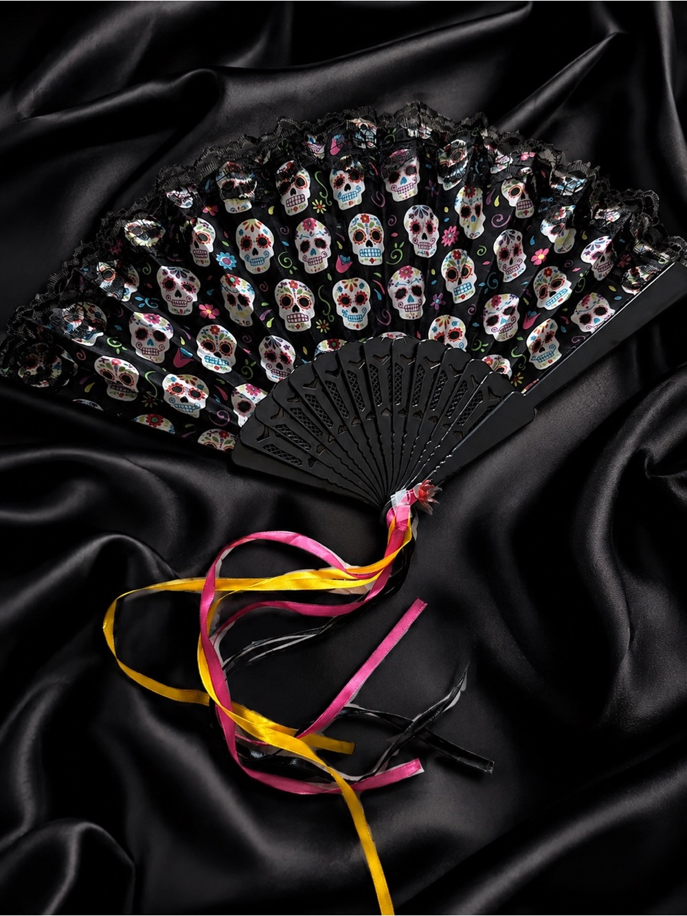Spirit Halloween Day of the Dead Sugar Skull Dress Costume, Women’s Adult Small - Picture 8 of 14